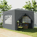Metal Pop Up Gazebo Shelter 300cm Width x 300 Depth - Velmora