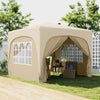 Metal Pop Up Gazebo Shelter 300cm Width x 300 Depth - Velmora