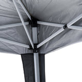 Metal Pop Up Gazebo Tent 297cm Width x 297cm Depth - Velmora
