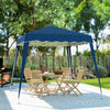 Metal Pop Up Gazebo Tent 297cm Width x 297cm Depth - Velmora