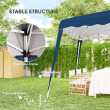 Metal Pop Up Gazebo Tent 297cm Width x 297cm Depth - Velmora