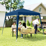 Metal Pop Up Gazebo Tent 297cm Width x 297cm Depth - Velmora