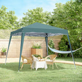 Metal Pop Up Gazebo Tent 297cm Width x 297cm Depth - Velmora