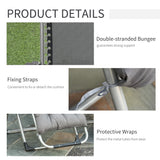 Metal Reclining Zero Gravity Garden Sun Loungers In Set of 2 With Cushions - Velmora