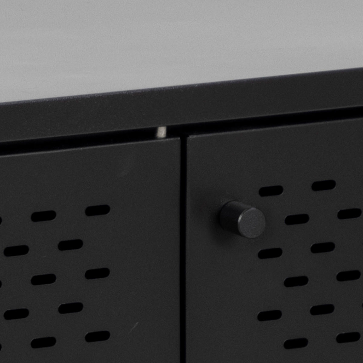 Metal Sideboard With 3 Doors - Newcastle