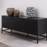 Metal Sideboard With 3 Doors - Newcastle