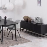 Metal Sideboard With 3 Doors - Newcastle
