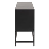 Metal Sideboard Raised With 3 Doors - Newcastle