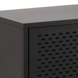 Metal Sideboard Raised With 3 Doors - Newcastle