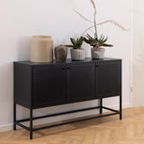 Metal Sideboard Raised With 3 Doors - Newcastle