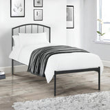 Metal Single Bed - Onyx