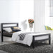 Metal Single Bed With Sprung Slatted Base - City Block