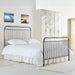 Metal Single Bed With Sprung Slatted Base - Rose