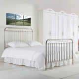 Metal Single Bed With Sprung Slatted Base - Rose