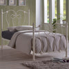 Metal Single Bed Victorian Style With Sprung Slatted Base - Inova