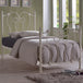 Metal Single Bed Victorian Style With Sprung Slatted Base - Inova