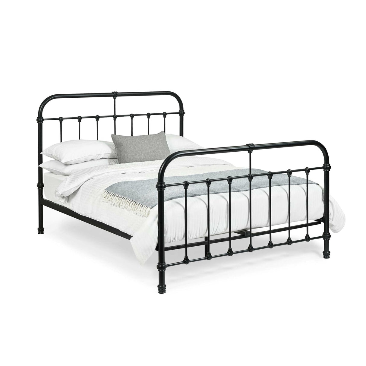 Metal Small Double Bed - Logan