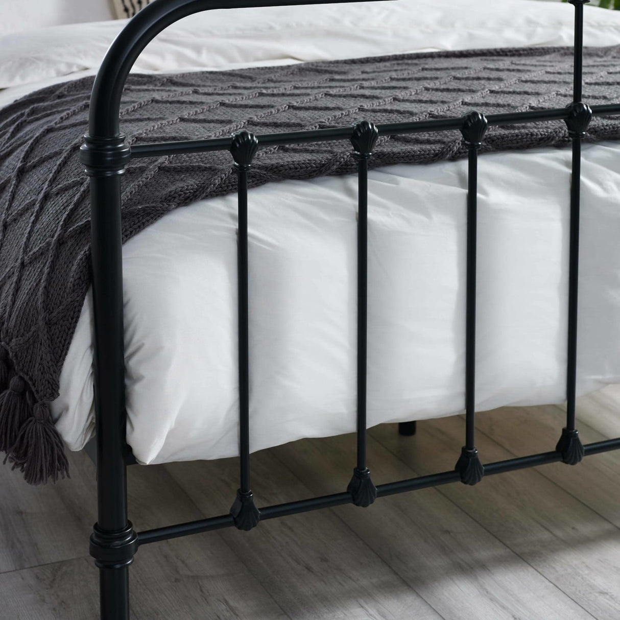 Metal Small Double Bed - Logan