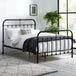 Metal Small Double Bed - Logan