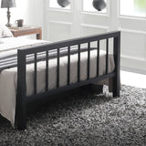 Metal Small Double Bed With Sprung Slatted Base - Metro
