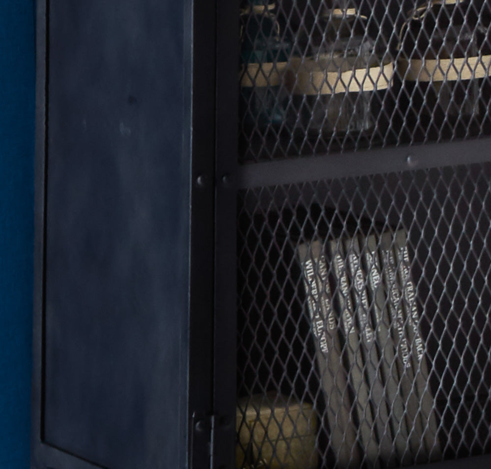 Metal Storage Cabinet With 2 Doors - Metalica