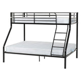 Metal Triple Sleeper Bunk Bed With Ladder - Tandi