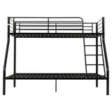 Metal Triple Sleeper Bunk Bed With Ladder - Tandi