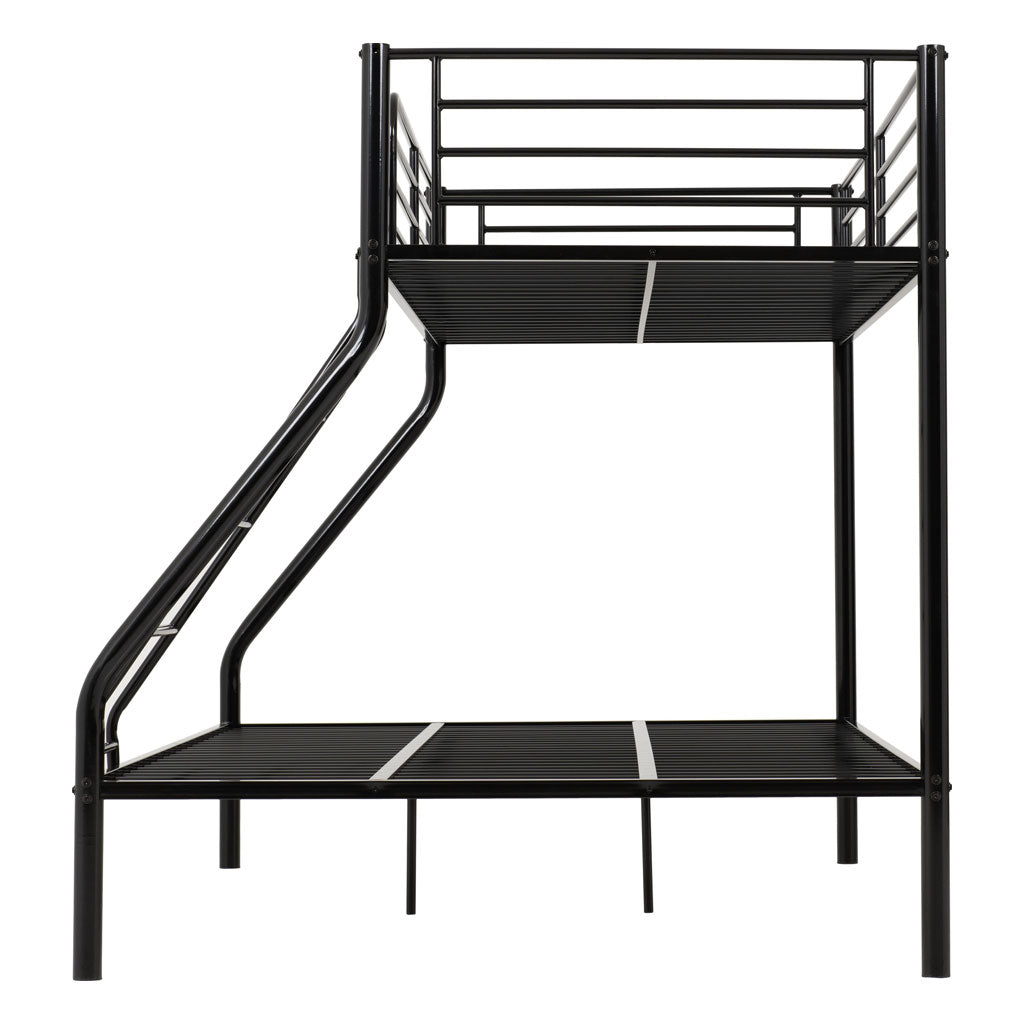 Metal Triple Sleeper Bunk Bed With Ladder - Tandi