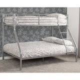 Metal Triple Sleeper Bunk Bed With Ladder - Tandi