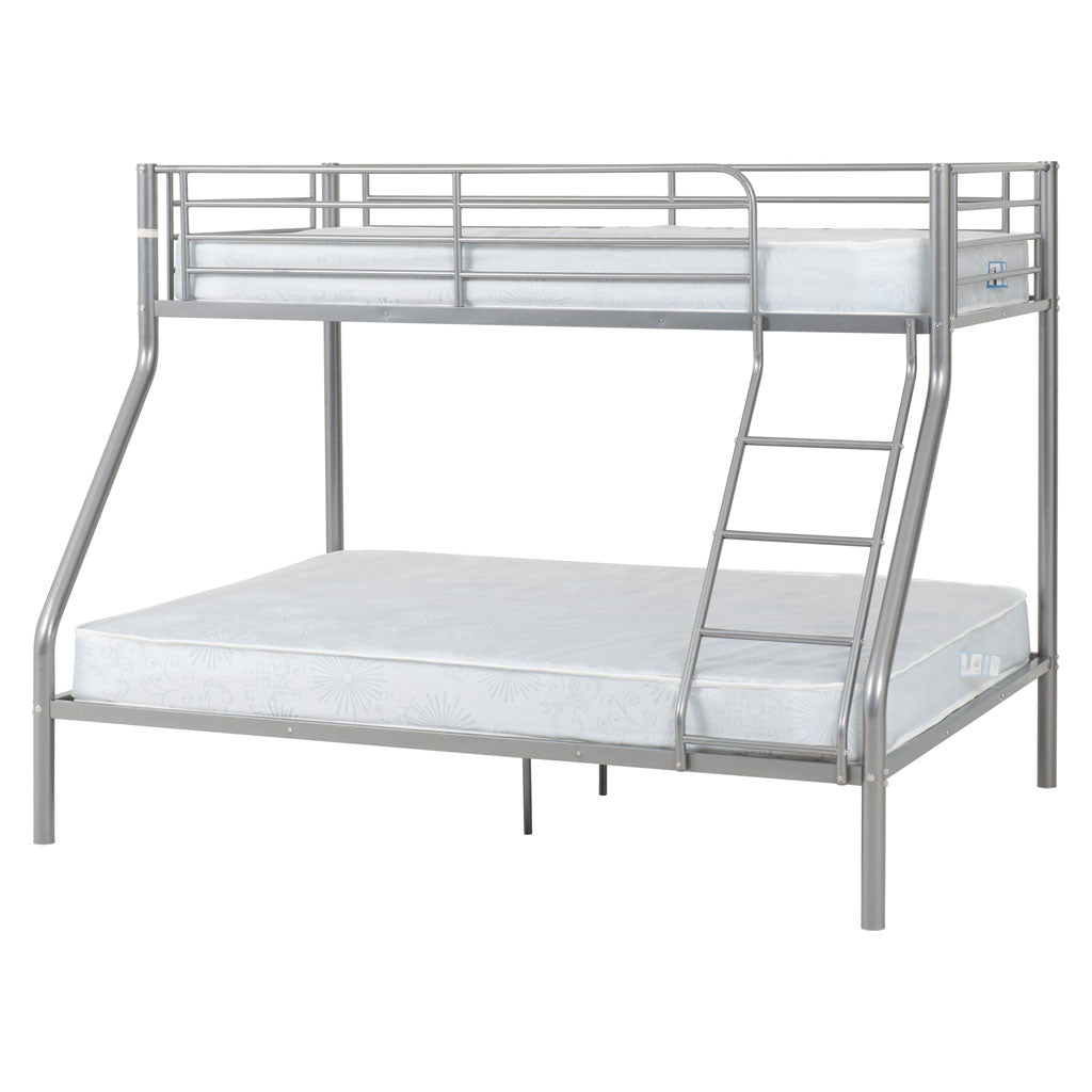 Metal Triple Sleeper Bunk Bed With Ladder - Tandi