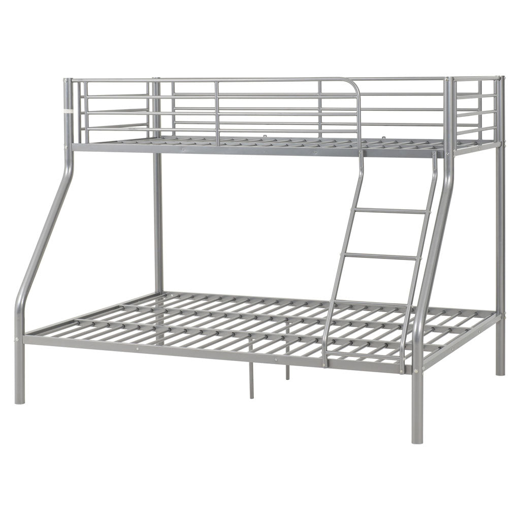 Metal Triple Sleeper Bunk Bed With Ladder - Tandi