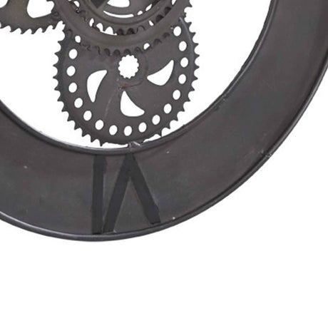 Metal Wall Clock 66cm Wide - Factory