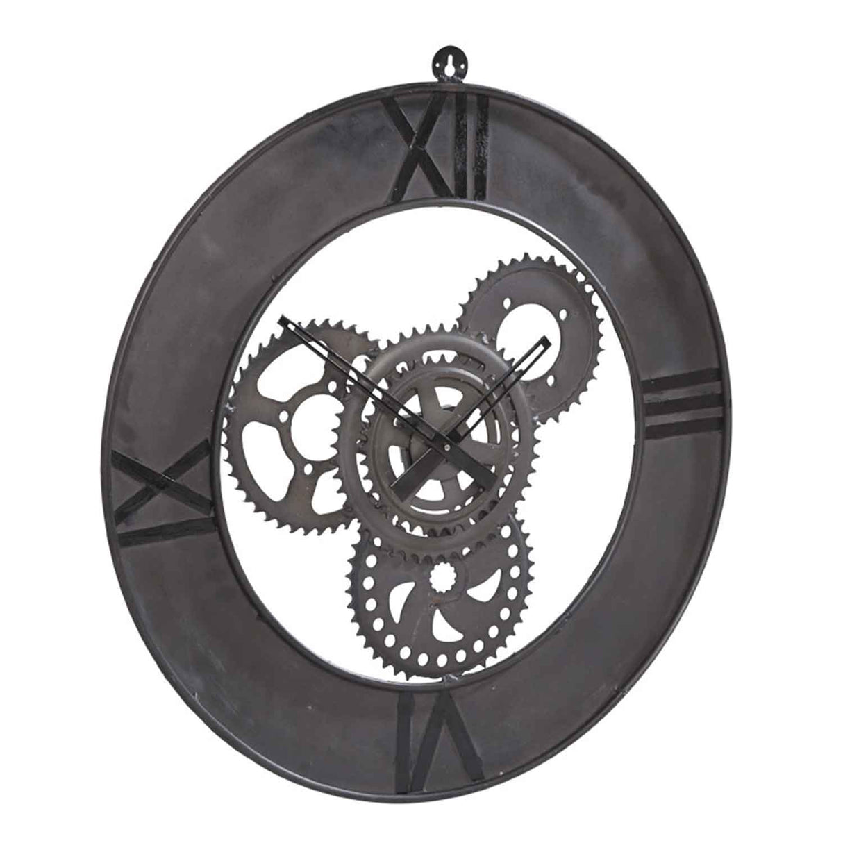 Metal Wall Clock 66cm Wide - Factory