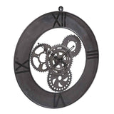 Metal Wall Clock 66cm Wide - Factory
