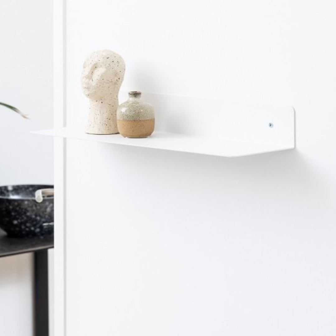 Metal Wall Shelf 50cm Wide Rectangular - Joliet