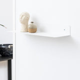 Metal Wall Shelf 50cm Wide Rectangular - Joliet