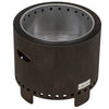 Metal Wood Burning Round Smokeless Fire Pit - Velmora