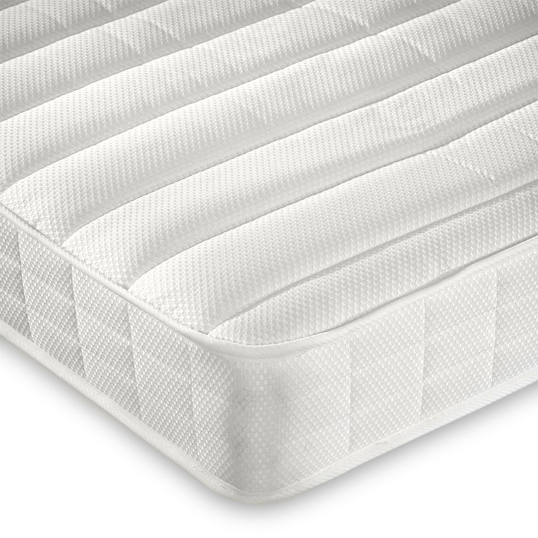 Micro Quilted Low Profile Open Coil Sprung Small Single Mattress - Ethan