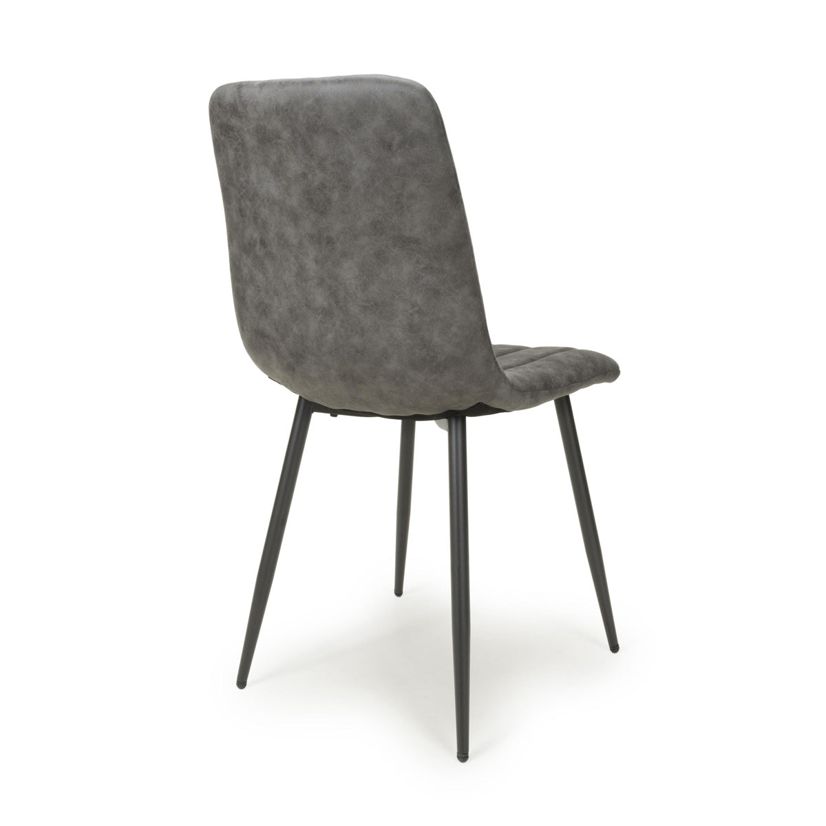 Microfibre Fabric Dining Chairs in Set Of 4 - Lisbon