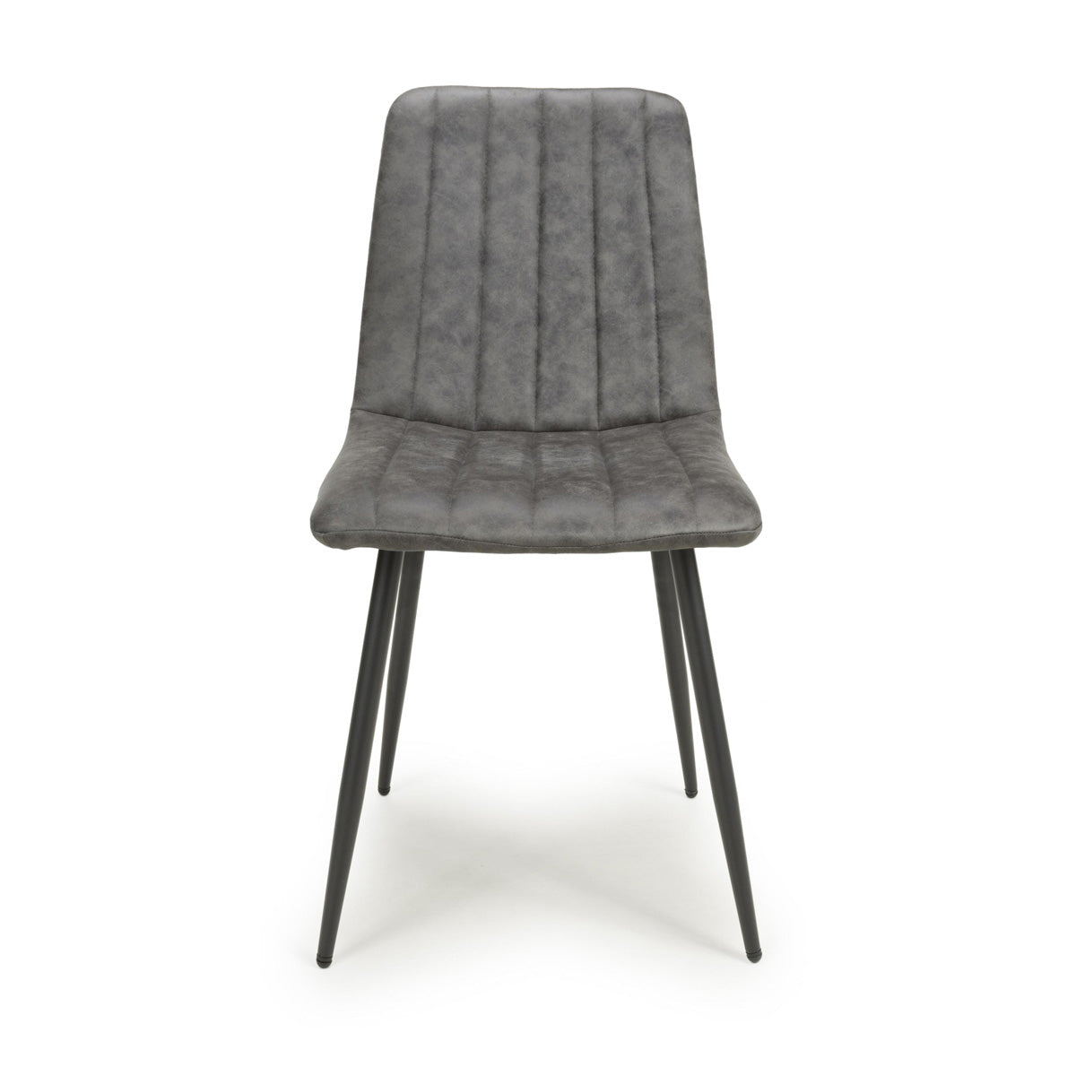 Microfibre Fabric Dining Chairs in Set Of 4 - Lisbon