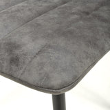 Microfibre Fabric Dining Chairs in Set Of 4 - Lisbon