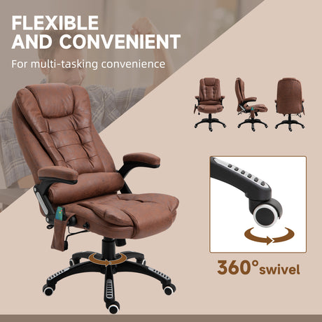 Microfibre Home And Office Chair 67cm Wide With Armrest - Velmora