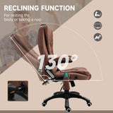 Microfibre Home And Office Chair 67cm Wide With Armrest - Velmora