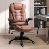 Microfibre Home And Office Chair 67cm Wide With Armrest - Velmora