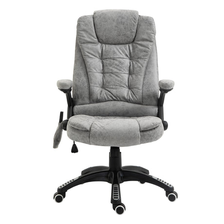 Microfibre Home And Office Chair 67cm Wide With Armrest - Velmora
