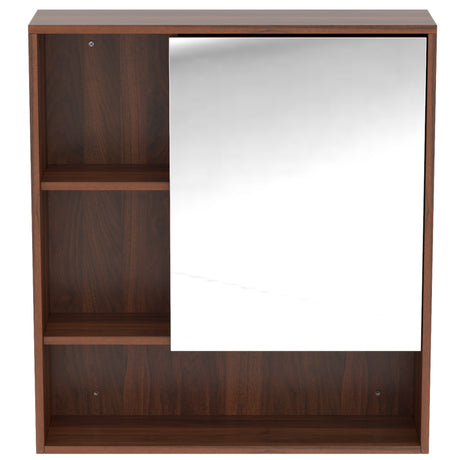Mirrored Cabinet Bathroom 55.5cm Wide - Velmora