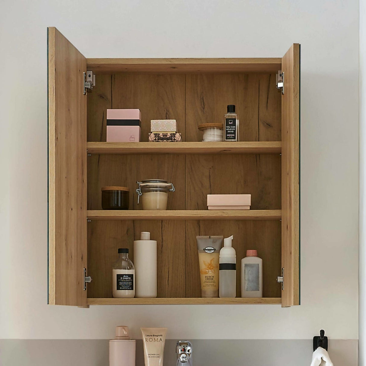 Mirrored Cabinet Bathroom - Austin