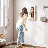 Mirrored Jewellery Storage Cabinet 36.5cm Wide Wall Mounted - Velmora