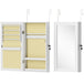 Mirrored Jewellery Storage Cabinet 36.5cm Wide Wall Mounted - Velmora