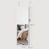 Mirrored Jewellery Storage Cabinet 37cm Wide Wall Mounted With LED Lights - Velmora